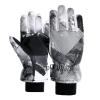 Kids Snow Ski Gloves for Winter Waterproof Boys Girls Ski Gloves Toddler Finger Mittens Black view 1