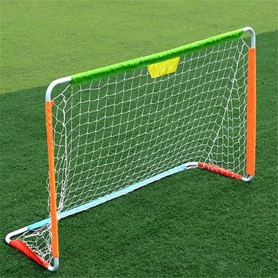 Mini Soccer Goal Portable Soccer Net Pop Up Goal Nets Portable Soccer Goal Children's Portable Football Goal Home Folding Small Goal Frame Small Simple Football Goal Net LSDRALOBBEB 1111(Color:White;S