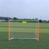 Mini Soccer Goal Portable Soccer Net Pop Up Goal Nets Portable Soccer Goal Children's Portable Football Goal Home Folding Small Goal Frame Small Simple Football Goal Net LSDRALOBBEB 1111(Color:White;S view 2