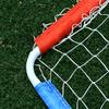 Mini Soccer Goal Portable Soccer Net Pop Up Goal Nets Portable Soccer Goal Children's Portable Football Goal Home Folding Small Goal Frame Small Simple Football Goal Net LSDRALOBBEB 1111(Color:White;S view 3