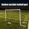 LSDRALOBBEB Mini Soccer Goal Portable Soccer Net Pop Up Goal Nets Outdoor Sports Garden Beach Football Training Gate Football Goal Portable Football Goal for Adults and Young People 1111 view 3