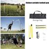 LSDRALOBBEB Mini Soccer Goal Portable Soccer Net Pop Up Goal Nets Outdoor Sports Garden Beach Football Training Gate Football Goal Portable Football Goal for Adults and Young People 1111 view 4