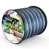 Ashconfish Braided Fishing Line- 4 Strands Super Strong PE Fishing Wire Heavy Tensile for Saltwater & Freshwater Fishing -Abrasion Resistant - Zero Stretch- 1000M/1093Yds 90LB Blue Camouflage view 2