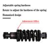 LvTu Bike Shock Absorber 150mm Adjustable Spring for Downhill Mountain Bike Road (Size : 250 Lbs) view 4