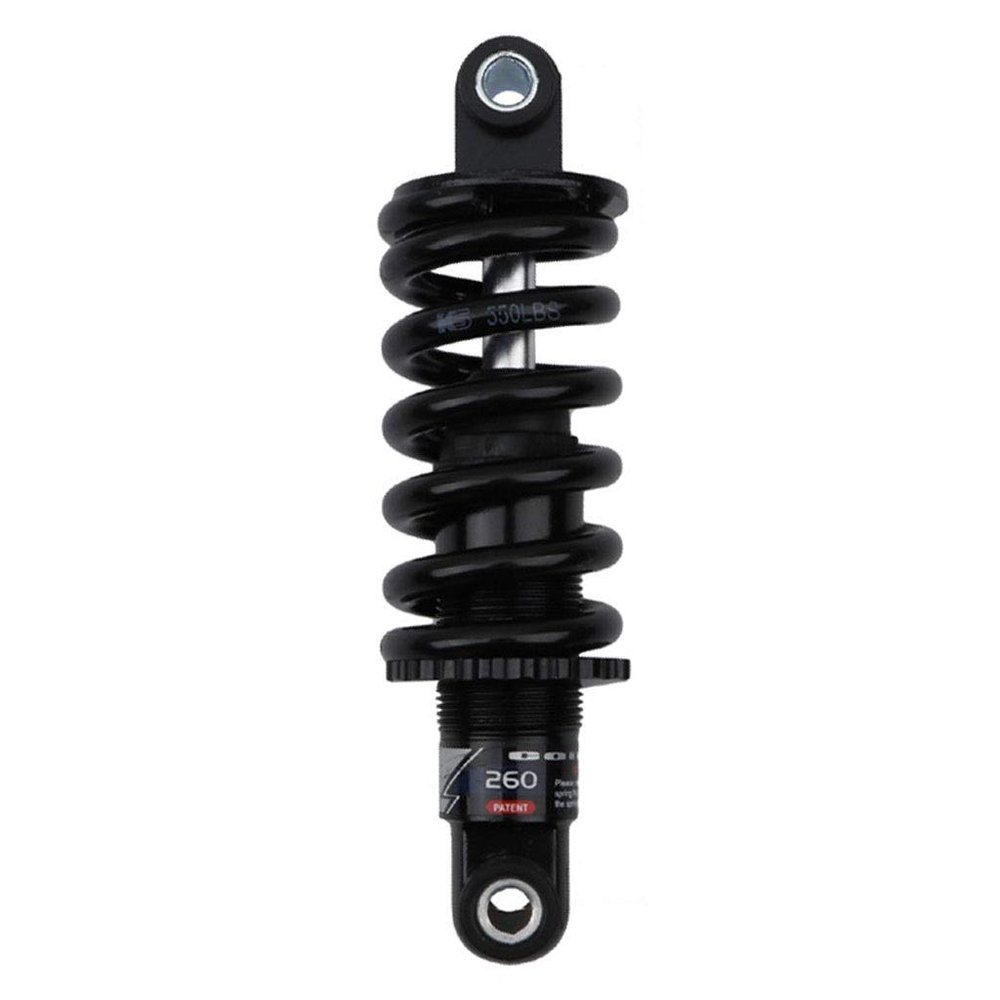 LvTu Shock Absorber Bike 150mm Rear Spring Suspensions 24 X 24mm for XC Soft Tail Mountain Electric Bike 550 Lbs
