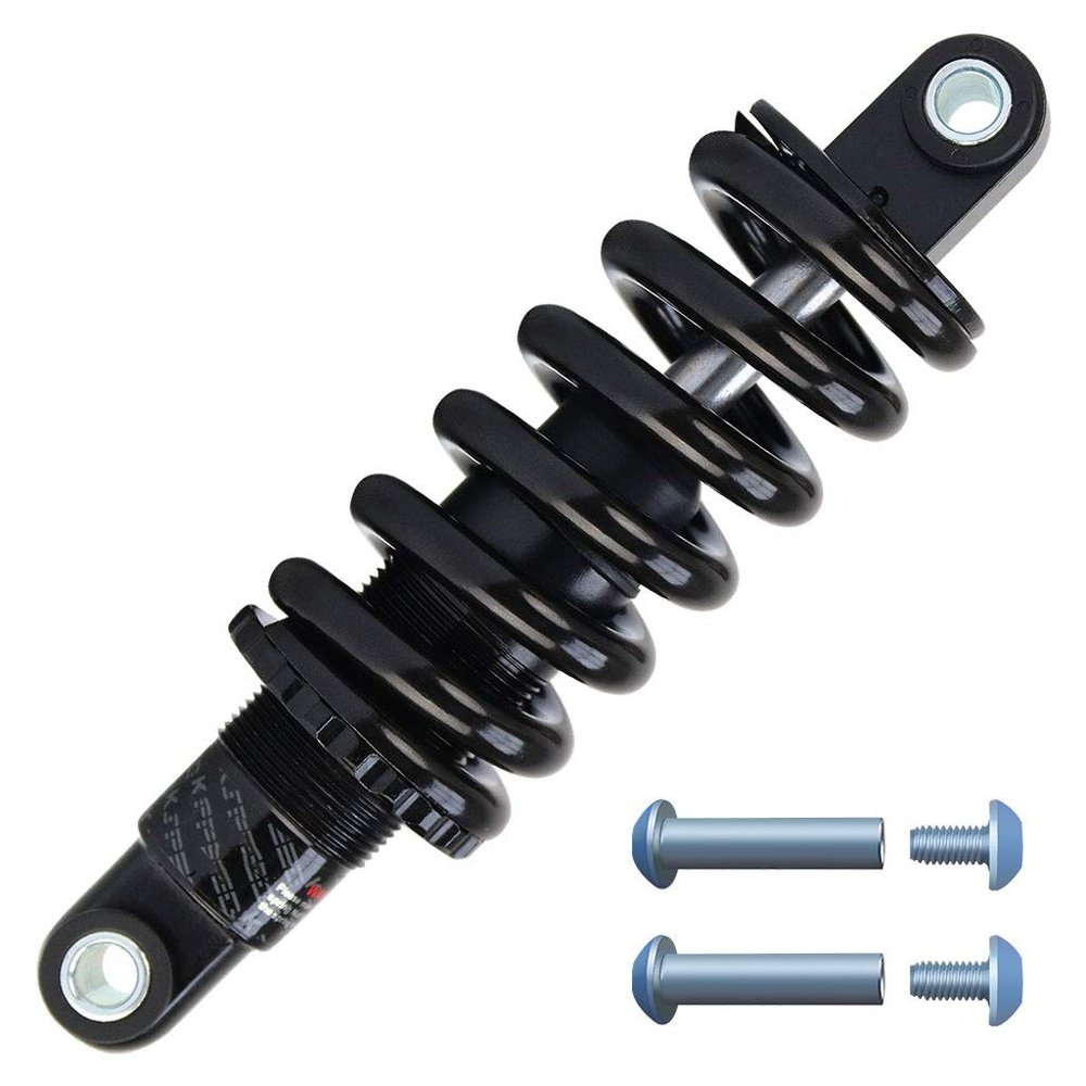LvTu Mountain Bike Rear Shock Absorber 165mm Soft Tail Adjustable Spring Suspension (Size : 650 Lbs)