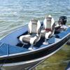 NORTHCAPTAIN Deluxe Marine High Back Folding Boat Seat,Stainless Steel Screws Included,White/Charcoal(2 Seats) view 2