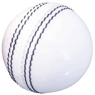 AnNafi White Cricket Ball White Color Rubber Cricket Balls for Practice A Grade Handstitched Senior Official Hard & Seasoned No Stamp for Indoor and Outdoor Practice