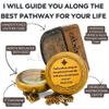 Divine Path Engraved Compass - I Will Guide You - Psalm 32:8" Quote | Inspirational Gifts for Men Women, Uplifting Spiritual Heavenly Faith Gift Boys Girls (Divine Path) view 2