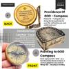 Divine Path Engraved Compass - I Will Guide You - Psalm 32:8" Quote | Inspirational Gifts for Men Women, Uplifting Spiritual Heavenly Faith Gift Boys Girls (Divine Path) view 4