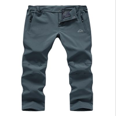 YSENTO Women's Fleece Lined Pants Winter Snow Ski Waterproof Insulated Softshell Hiking Mountain Pants Grey Size M