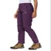 YSENTO Women's Fleece Lined Pants Winter Snow Ski Waterproof Insulated Softshell Hiking Mountain Pants Purple Size XXL view 2