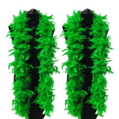 KAWAII Feather Boa Turkey Chandelle 2 Yards Feather Boa Great for Party Dancing Dress Up Halloween Costume Decors