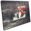 Bold Bloc Design - Abstract F1 Retro Formula One Sports 135x90cm SINGLE Canvas Art Print Box Framed Picture Wall Hanging - Hand Made In The UK - Framed And Ready To Hang 0021-0102(00B)-SG32-LO-F view 1