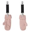 6Pcs Mitten Clips Kids Winter Glove Clips Stainless Steel Fit Dress Clips Toddler Glove Clips Elastic Mitten and Glove Caps Clips for Baby Kids Toddler and Adults Clothing Garments Clips view 3