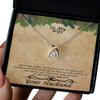 to My Wife, Christmas Makes me Look Back On The Great Yea We Had. - Wishbone Dancing Necklace view 1