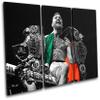 Bold Bloc Design - Conor McGregor UFC Pop Art Comic Sports 60x40cm TREBLE Canvas Art Print Box Framed Picture Wall Hanging - Hand Made In The UK - Framed And Ready To Hang 0021-0025(00B)-TR32-LO-A view 1