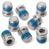 No-Profile Recessed Bottle Cage Boss Blanking & Sealing Screws (Natural Stainless, 8-Pack) view 1