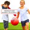 Franklin Sports MLB Baseball Base Set - Throw Down Rubber Bases for Baseball, Softball + Kickball with Home Plate - Portable Backyard Set - Orange view 4