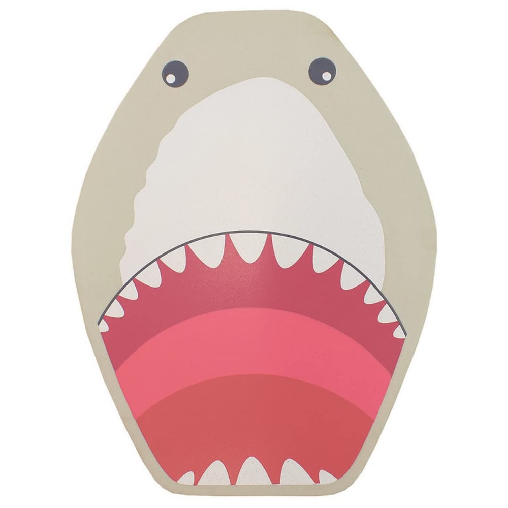 Soaked Junior Kick Board Shark Grey