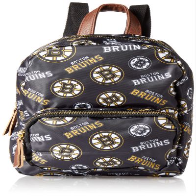 FOCO Boston Bruins NHL Printed Collection Mini Backpack