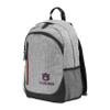 FOCO Auburn Tigers NCAA Heather Grey Bold Color Backpack view 2