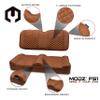 MODZ FS1 Custom Golf Cart Front Seat for EZGO RXV - [2008-Up] - Rust Base - Double Diamond Pattern view 2