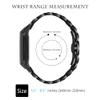 TryBest Metal Band Compatible with Fitbit Charge 5, Business Women Men Metal Stainless Steel Replacement Wristband Adjustable 5.5-8.5 inch Compatible with Fitbit Charge 5 - Black view 2