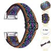 TryBest Watch Strap Compatible with Fitbit Charge 5,Women Men Stretch Breathable Sport Loop Wrist Lightweight Soft Nylon Replacement Wristband Adjustable 5.3-8.3 inch for Charge 5 view 4