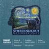 Die Cut Sticker Shenandoah National Park, Virginia, Starry Night National Park Series, Vinyl Sticker, (Waterproof Decal for Cars, Water Bottles, Laptops, Coolers), Large view 4