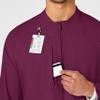 WINK W123 Men's Zip Front Warm Up Jacket, Wine, S view 2