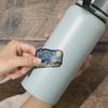 Lantern Press Sticker Denali National Park, Alaska, Starry Night National Park Series, Die Cut Vinyl, (Waterproof Decal for Cars, Water Bottles, Laptops, Coolers), Small view 2