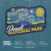 Lantern Press Sticker Denali National Park, Alaska, Starry Night National Park Series, Die Cut Vinyl, (Waterproof Decal for Cars, Water Bottles, Laptops, Coolers), Small view 4