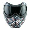 Vforce paintball VForce Special Edition Grill Paintball Mask Goggle - Spangled Hero w/Smoke & Clear Lens Red, Blue, White view 2