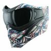 Vforce paintball VForce Special Edition Grill Paintball Mask Goggle - Spangled Hero w/Smoke & Clear Lens Red, Blue, White view 3