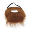 NOVELTY GIANT WWW.NOVELTYGIANT.COM Brown Full Beard and Mustache Costume Accessory view 1