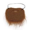 NOVELTY GIANT WWW.NOVELTYGIANT.COM Brown Full Beard and Mustache Costume Accessory view 2
