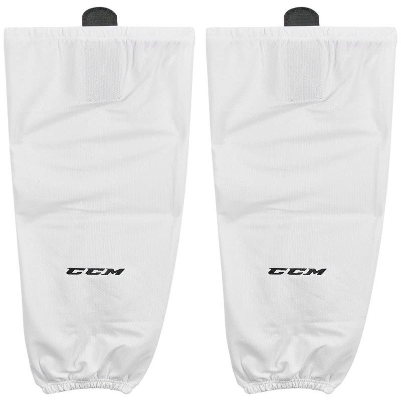 CCM Hockey CCM 5000 Performance Hockey Sock (White, Senior 30 in )