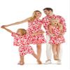 Matchable Family Hawaiian Aloha Shirt, Classic Vintage Hibiscus Red, Boy, Size 2 view 1