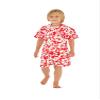 Matchable Family Hawaiian Aloha Shirt, Classic Vintage Hibiscus Red, Boy, Size 2 view 2