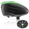 Dye LT-R Electronic Paintball Loader with Quick Feed - Lime with Black Quick Feed view 1