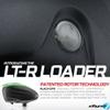 Dye LT-R Electronic Paintball Loader with Quick Feed - Lime with Black Quick Feed view 2
