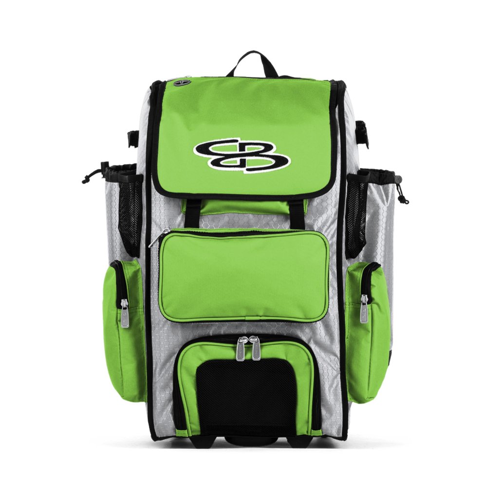 Boombah Superpack Hybrid Bat Pack White/Lime Green