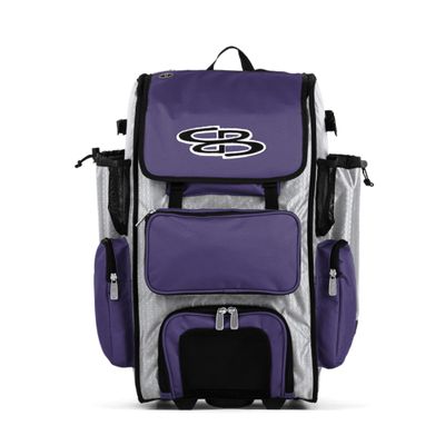 Boombah Superpack Hybrid Bat Pack White/Purple