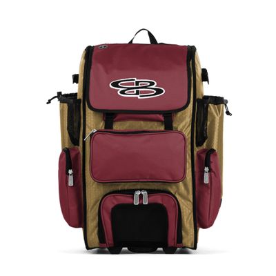Boombah Superpack Hybrid Bat Pack Vegas Gold/Cardinal