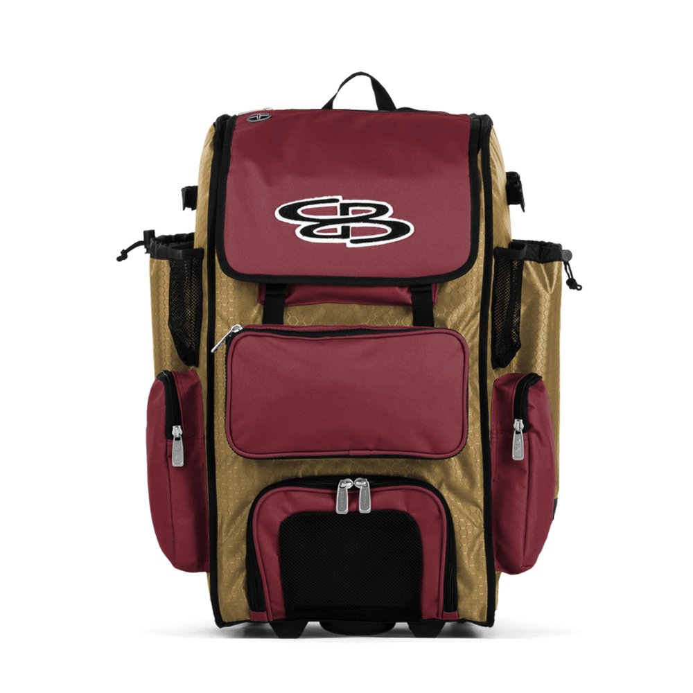 Boombah Superpack Hybrid Bat Pack Vegas Gold/Cardinal