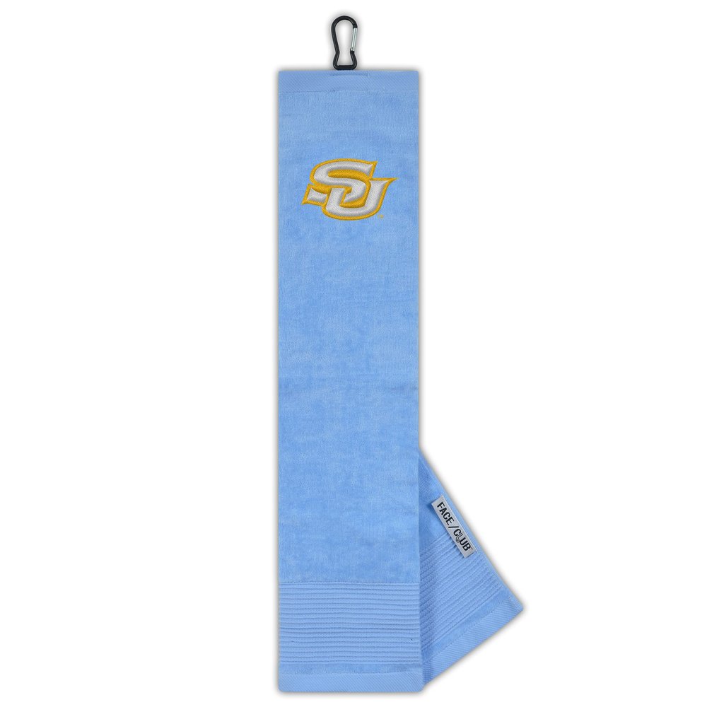 Southern University Face/Club Tri-Fold Embroidered Towel