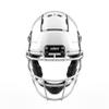 Schutt F7 VTD Collegiate Football Helmet, ROPO NB VC Facemask Attached, Medium, White view 2