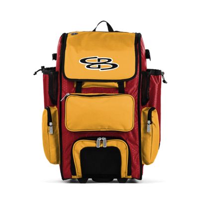 Boombah Superpack Hybrid Bat Pack Red/Gold
