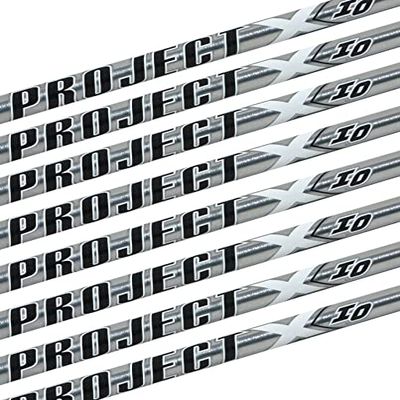 Project X IO Steel Iron Shafts 4-PW, Set of 7 Shafts - .355 Taper Tip (Choose Flex) (6.0 Stiff Flex)